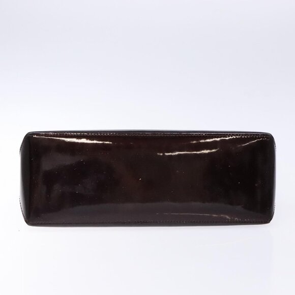 LOUIS VUITTON Monogram Vernis Wilshire PM Hand Bag Amarante M93641 Auth yk19019 - Picture 6 of 16